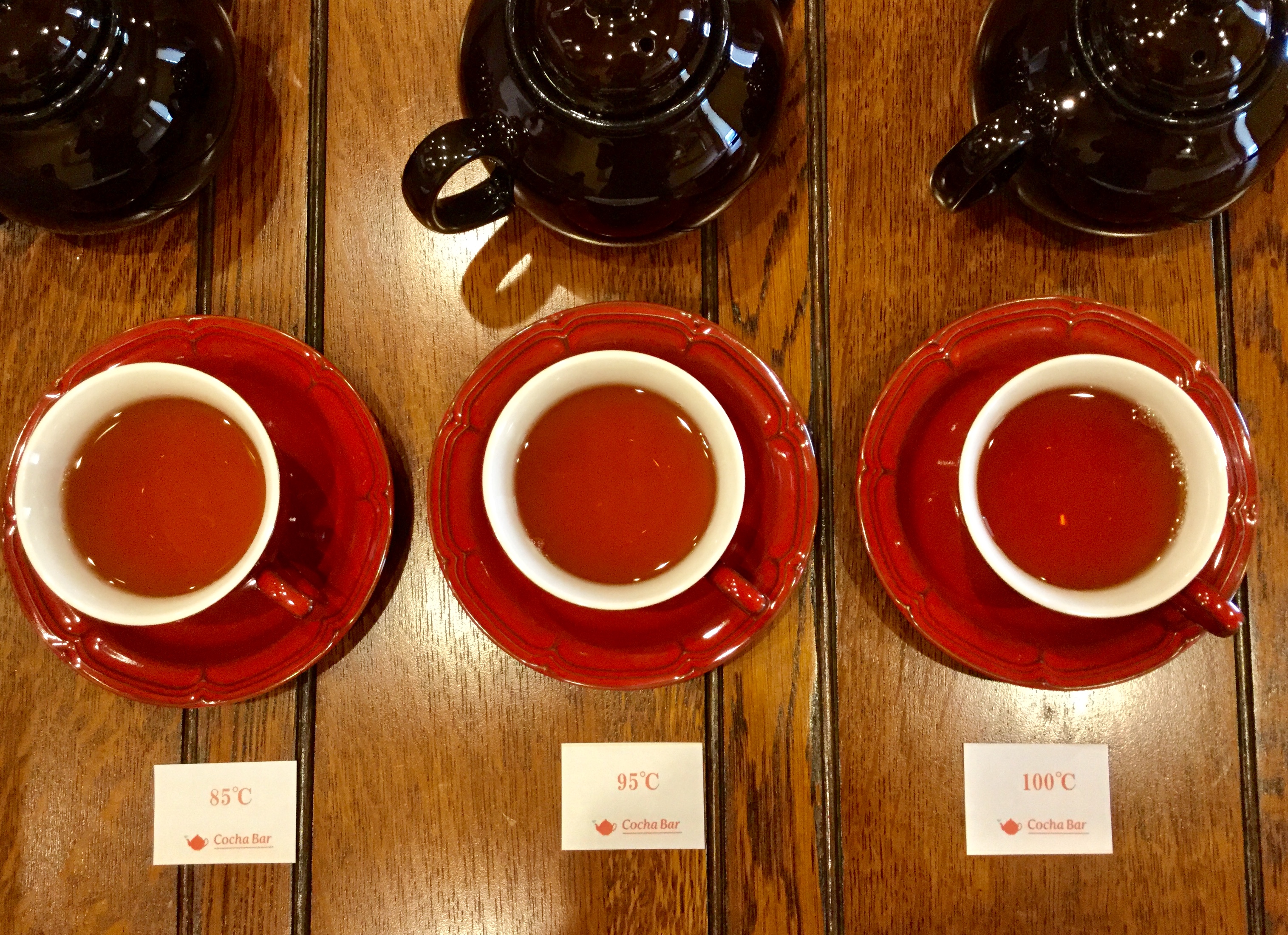 実験しました 抽出温度別の違いについて 2 紅茶 ハーブティーの専門店 Cocha Bar 紅茶葉 大阪 堺東駅